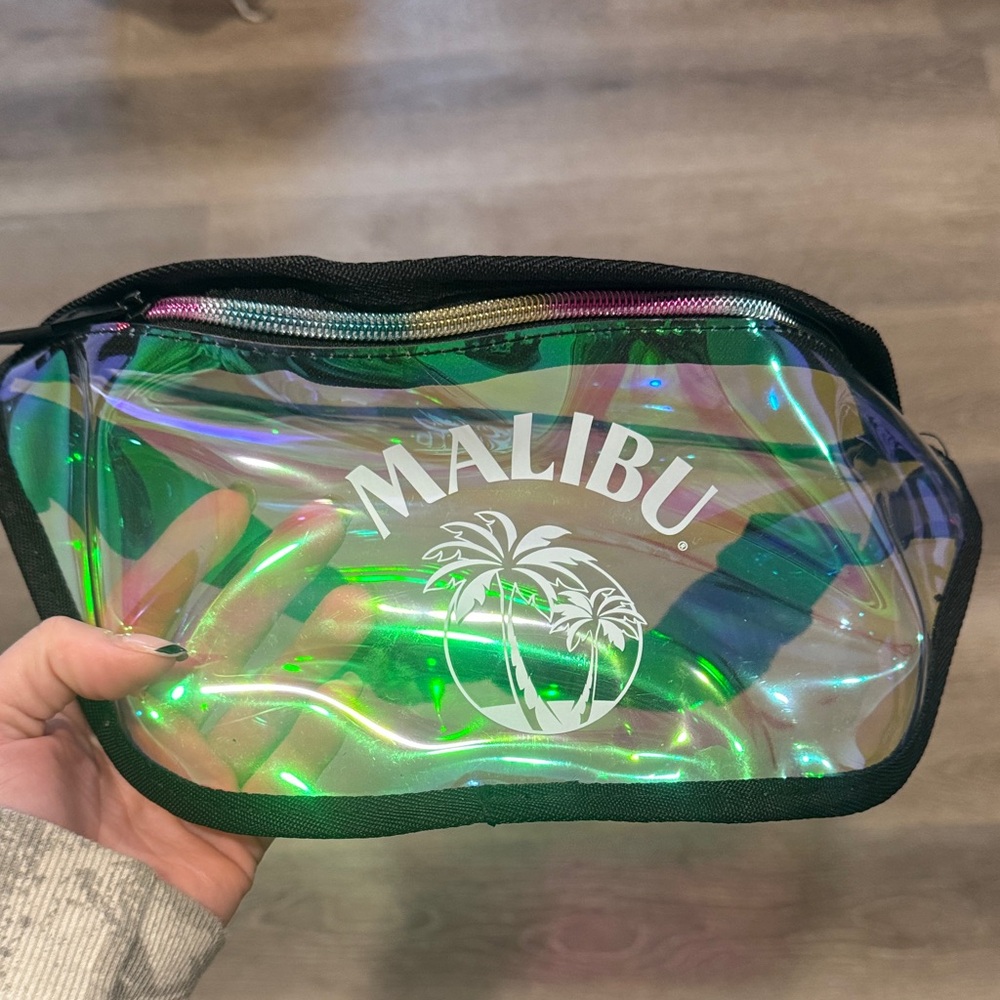 Malibu Iridescent Clear Pouch Fanny pack
